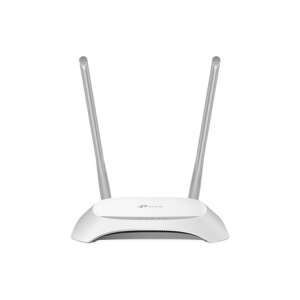 Router wireless TP-Link TL-WR840N, 300Mbps, 2 antene, alb - TP-Link Routere Wi-Fi, adaptoare
