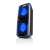 Gogen BPS686X hordozható Bluetooth hangszóró LED világítással, fekete