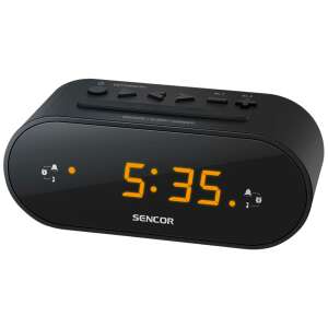 Crni digitalni budilica Sencor SRC1100B s FM radiom - Dekoracija