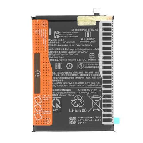 Xiaomi Poco M3 / Redmi 9T csere akkumulátor 6000mAh Li-Polymer - Xiaomi