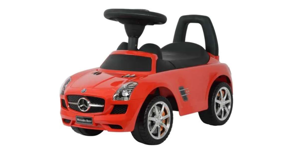 Buddy Toys Mercedes-Benz foot-powered baby taxi #red