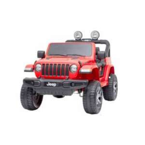 Rotes Jeep Elektro-Fahrzeug für Kinder, 12V Batterie, 2 Motoren, MP3, USB, SD - Elektrofahrzeug, Dreiräder, Laufräder und Kinder-Roller