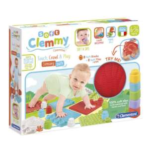 Clemmy Soft készségfejlesztő Játszószőnyeg puha építőkockákkal 31905891 Bébitornázók és játszószőnyegek - Unisex