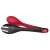 Tefal Ingenio salad tongs, red and black, nylon, heat resistant, dishwasher safe