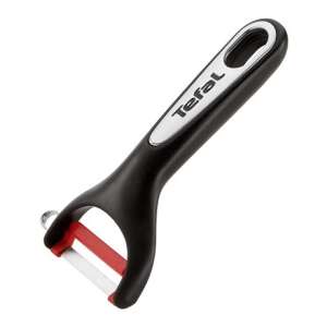 Обелвач Tefal Ingenio, черен и червен, с керамично острие - Tefal