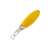 Tefal Fresh Kitchen citrus zester, yellow, stainless steel, for zesting lemons, limes, and oranges