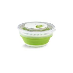 Tefal Grün-weiße Salatschleuder mit Griff - Schalen