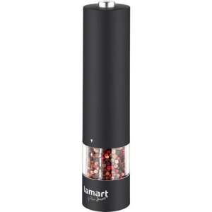 Lamart electric pepper mill LT7021, black, with peppercorns - Spice Rack