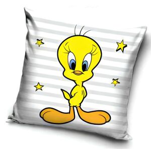 Perna decorativa Looney Tunes Tweety Bird, perna 40x40 cm - Lenjerie de pat