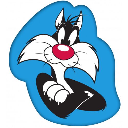 Looney Tunes Sylvester Shaped Cushion, Decorative Pillow 32*41 cm
