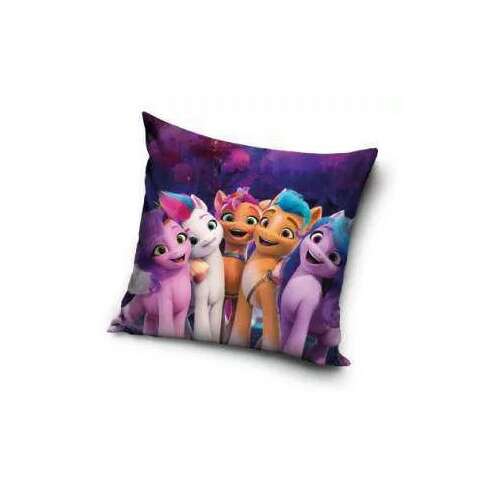 My Little Pony Team decorative pillow, 40x40 cm, featuring the main characters from the movie