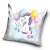 Unikornis Balloon pillow, decorative pillow 40x40 cm, unicorn design