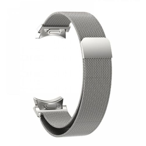 Pasek magnetyczny do Samsung Watch 6 20mm, srebrny, typu mediolańskiego