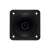 Zenekari 8 Ohm dome tweeter, black, front view