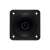 Zenekari 8 Ohm dome tweeter, black, front view
