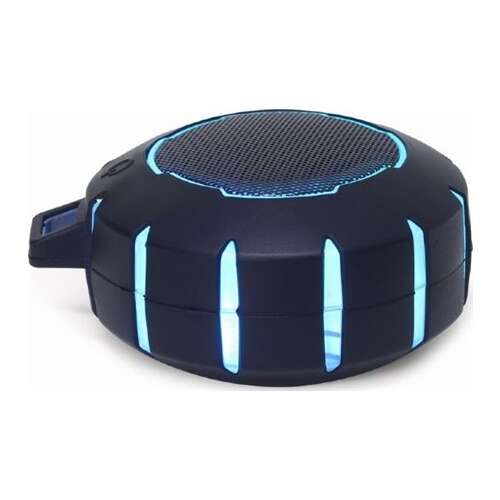 Difuzor Bluetooth Gembird SPK-BOD-01 cu lumini LED, portabil, negru