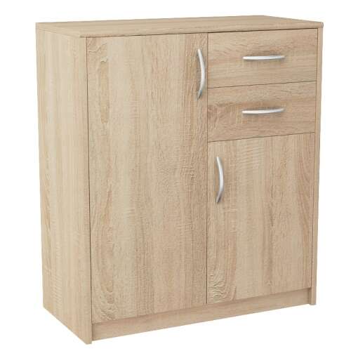 Manhattan Jelin 2 ajtós 2 fiókos komód Sonoma színben