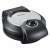Severin WA2103 waffle maker, black and silver, 5 triangle waffles