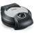 Severin WA2103 waffle maker, black and silver, 5 triangle waffles
