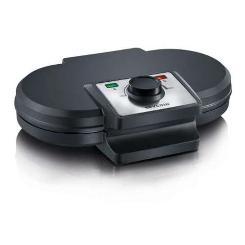 Двойна вафлена печка Severin WA2106, черна