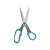 Gardena Household Scissors, blue and grey handles, stainless steel blades