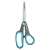 Gardena Household Scissors, blue and grey handles, stainless steel blades