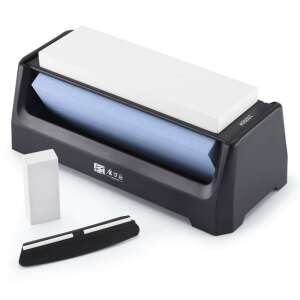 TAIDEA 3-sided sharpening steel set with stand, #2000/6000/10000 grit, for knives and cutting tools - Taidea