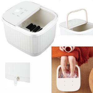 Spa alb pentru picioare cu control al temperaturii și sterilizare UV pentru relaxare - Frumusețe și sănătate