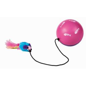 Trixie PIŁKA Z SILNIKIEM I MYSZKĄ 9cm 107807718 - Trixie Gra o kotach