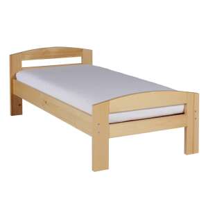 Serena 1 személyes fenyő ágy matraccal, 100x200 cm - Natúr Lakk 69126772 