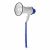 Nedis megaphone 10W, 250m, built-in microphone, white-blue 99275457