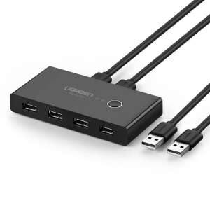 UGREEN KVM USB kapcsoló 2x4 USB 3.0 fekete (30768) 69799946 