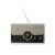 SAL RRT 6B Retro rádió Bluetooth-al, AUX IN, 2x5W, fehér