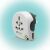Adaptor de călătorie Q2 Power World to Australia USB cu porturi USB