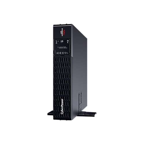 CyberPower Smart App Professional Rackmount Series PR3000ERT2U USV, 3000 Watt, 3000 VA, schwarz, Vorderansicht