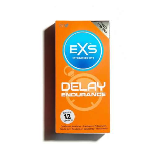 EXS Delay Endurance óvszerek, 12 darabos csomag