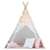 Pepita Indian tent with light string and cushion #pink 81543992