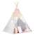 Pepita Indian tent with light string and cushion #pink 81543992