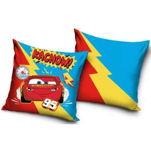 Husa de pernă Disney Cars Lightning McQueen, 40x40 cm, design roșu și albastru - Fețe de pernă