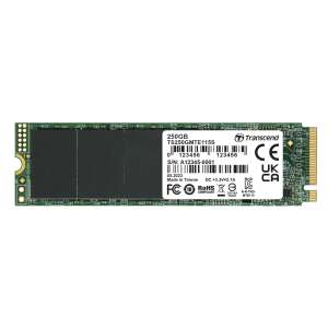 Transcend PCIe SSD 115S M.2 250 GB PCI Express 3.0 3D NAND NVMe Belső SSD