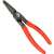 Knipex 48 11 122 internal snap ring pliers, 19-60 mm, red handles