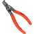 Knipex 48 21 111 internal snap ring pliers, 12-25 mm, red handles