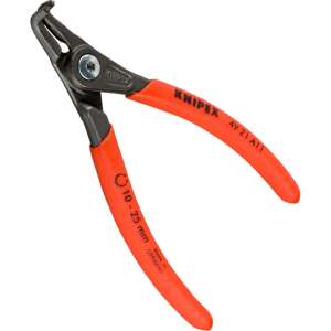 Clește pentru inele de siguranță interioare Knipex 49 21 111, 10-25 mm, mânere roșii - Clește