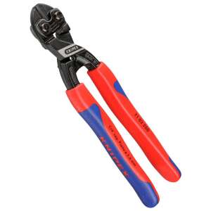 Knipex 71 02 200 Bolzenschneider, rote und blaue Griffe, schwarze Backen - Knipex