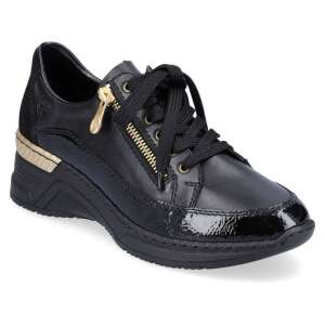 Rieker női félcipő - fekete 69207856 Női utcai cipők