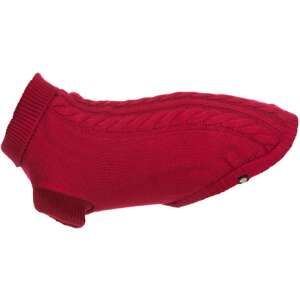 Trixie Kenton piros kutyapulóver (S | Nyakkörméret: 34 cm | Haskörméret: 44 cm | Háthossz: 40 cm) 31913953 Kisállat ruházat (ruha, cipő)