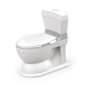 Dolu fehér/szürke oktató WC - hangokkal - 7174 69223512 Bilik - Élethű wc dizájn