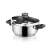 Tescoma ULTIMA 4.0 l pressure cooker, stainless steel, black handles