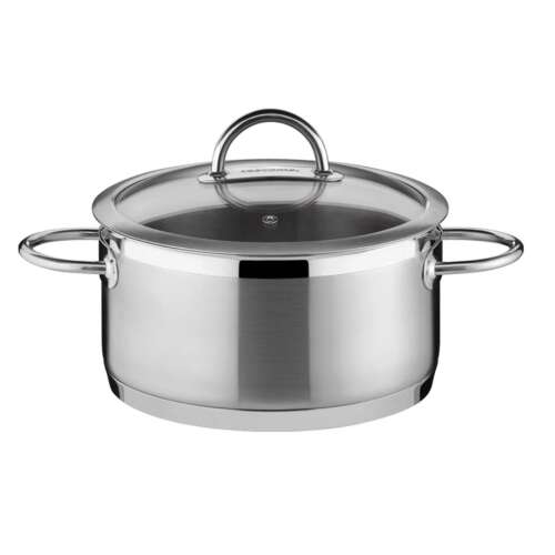 Tescoma VISION rozsdamentes acél lábas fedővel, 18 cm átmérő, 2.0 liter űrtartalom