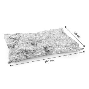 FANCY HOME Sac de vidare 100 x 80 cm, 2 pachete, saci de economisire a spatiului pentru haine, lenjerie de pat și altele - Depozitare și organizare